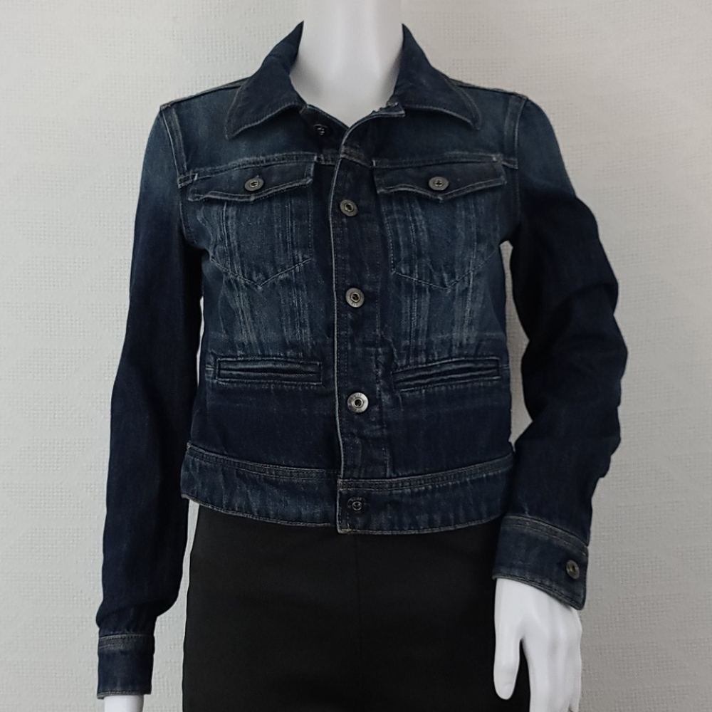 NWT G-Star Raw D-Staq Deconstructed Denim Jacket - Picture 4 of 16